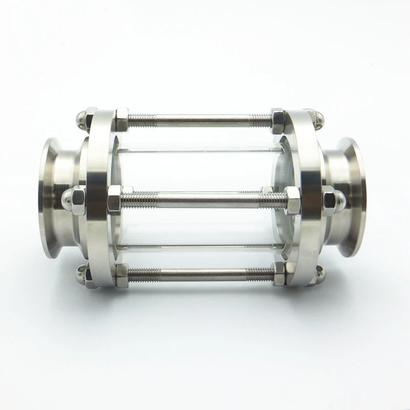 " 51 мм TriClamp Clover Flow Sight стекло диоптрий для домашнего пивоварения продукт 304 нержавеющая сталь санитарный фитинг наконечник OD 64 мм