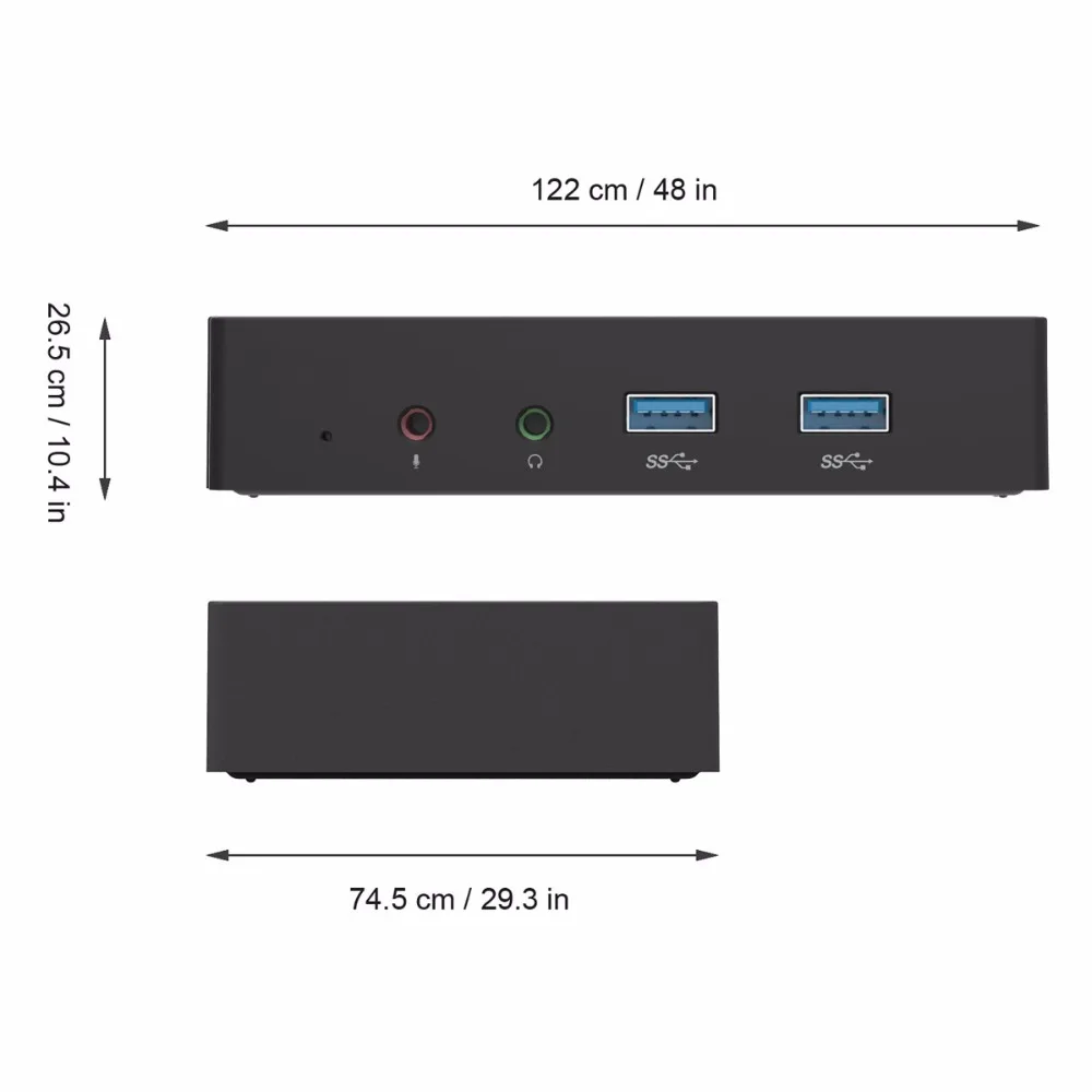 ORICO usb-хаб type-C Универсальная док-станция с 6 USB3.0-A портами и type-C PD DC 12V RJ45 HDMI 4K высококлассная Расширительная док-станция
