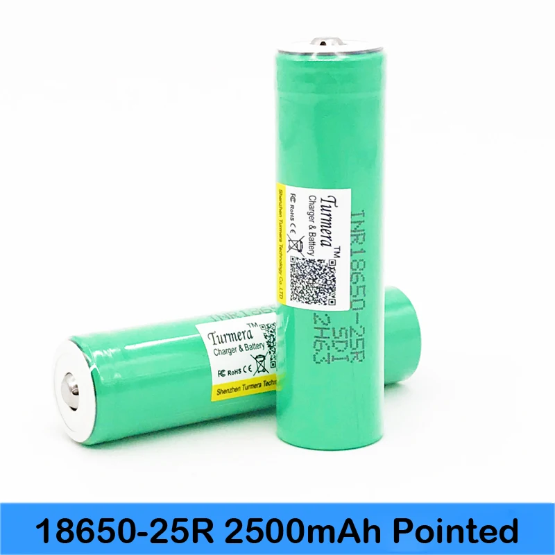 18650 25R 2500 мАч новый оригинальный INR18650 + заостренный 20 А литиевая электронная