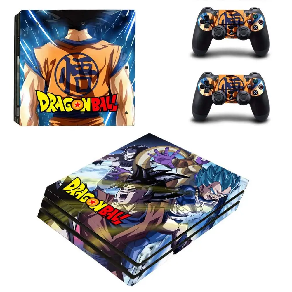 YSP4P-3242 Dragon Ball Vinilo PS4 Pro наклейка для кожи Play station 4 Pro наклейка s для sony Playstation 4 Pro консоль и контроллер Skins - Цвет: YSP4P-3242