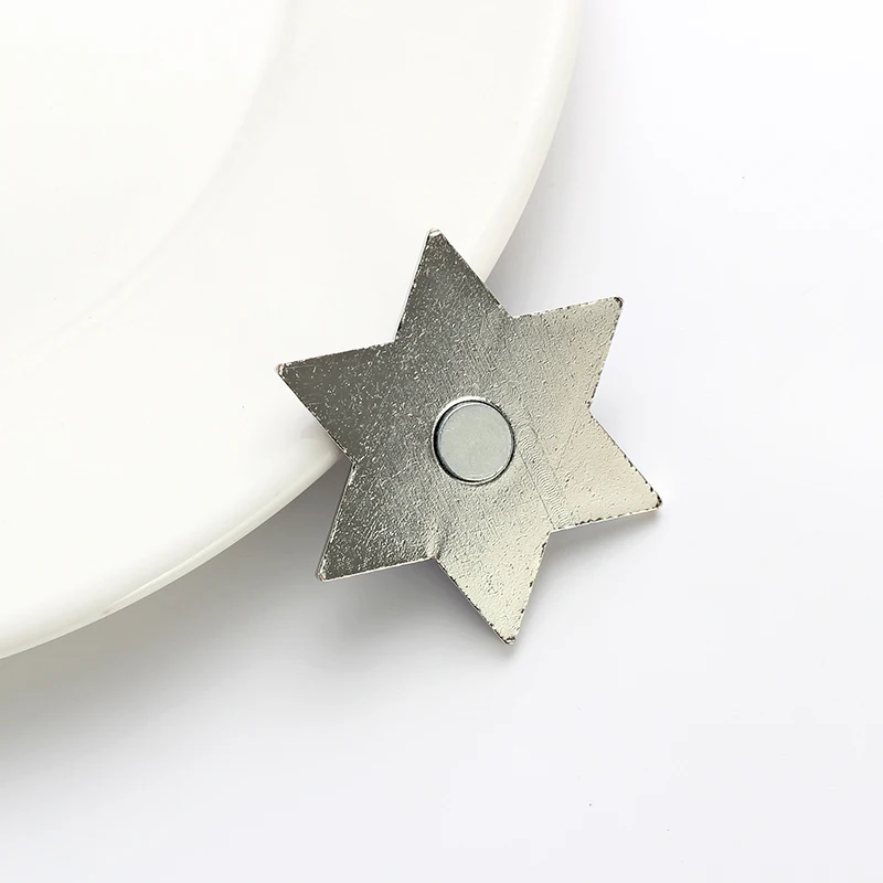 MEIBEADS Мода Evil Eye сплав Синяя Звезда Шарм Синий глаз для холодильника магнит &amp