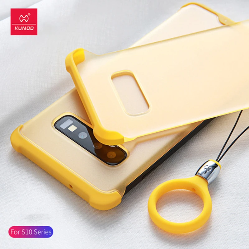 XUNDD для samsung S10 Plus чехол бампер защитные чехлы подушка безопасности Бампер четыре