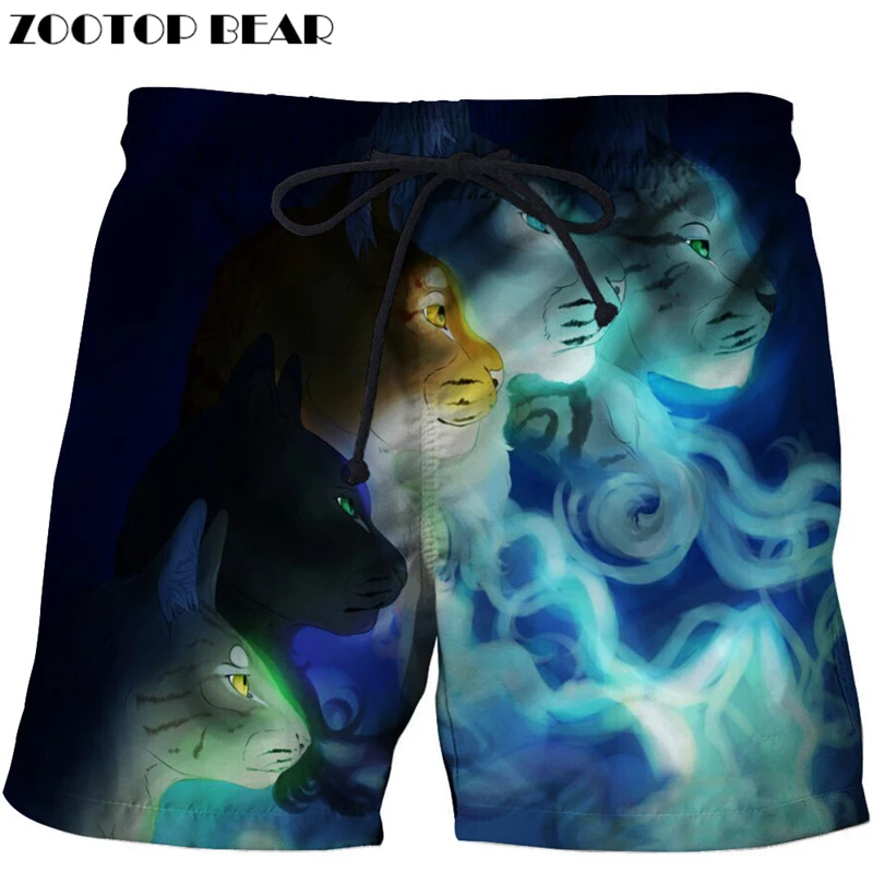 

ZOOTOP BEAR 3D Print Men Shorts Harajuku Tigers Casual Cool Summer Men Elastic Waist Beach Shorts Male Fitness Shorts Drop Shipp
