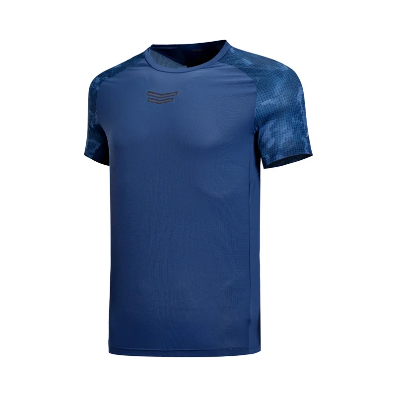 Li Ning мужские футболки для тренировок активного отдыха на сухую погоду 100%