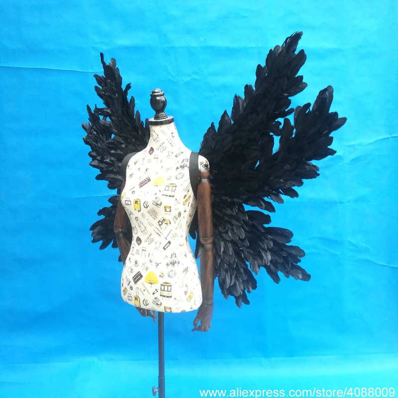 Украшения для дня рождения Хэллоуина свадьбы Красивые Крылья ангела белые