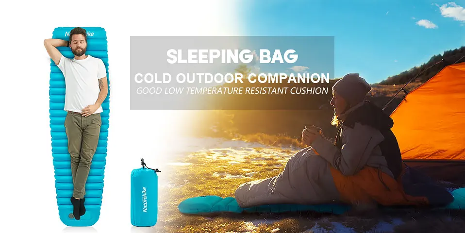 Naturehike открытый толчок надувной коврик для кемпинга палатка Открытый водонепроницаемый коврик для пикника складной матрас Мумия NH18Q002-D