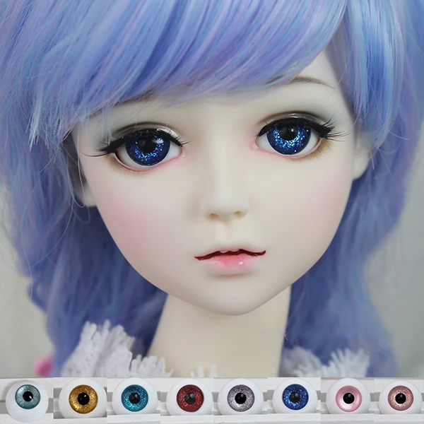 Новинка 1 пара глаз Акриловые BJD глаза 14/16/18 мм SD для 1/3 1/4 1/6 кукольные аксессуары |