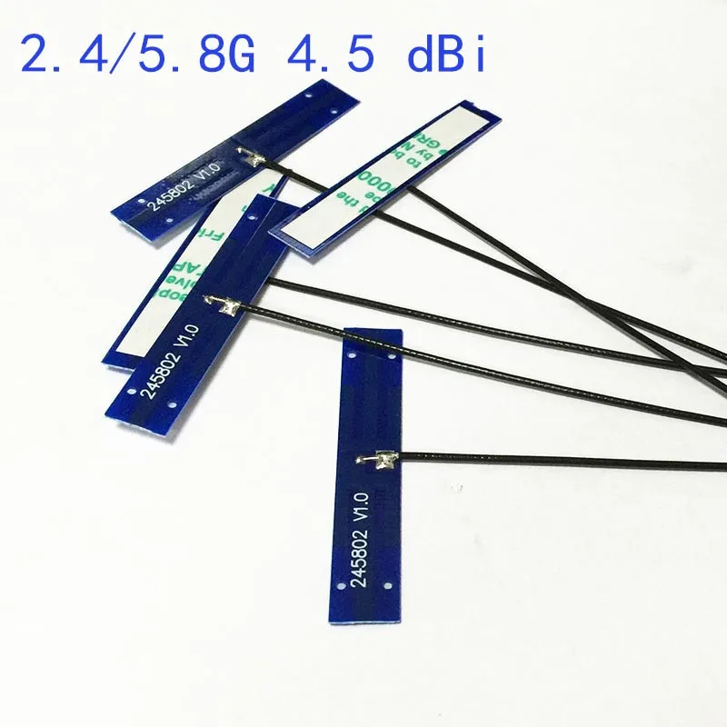 Внутренняя антенна 2 4G/5 8 Ghz WIFI Двухдиапазонная всенаправленная печатная плата |