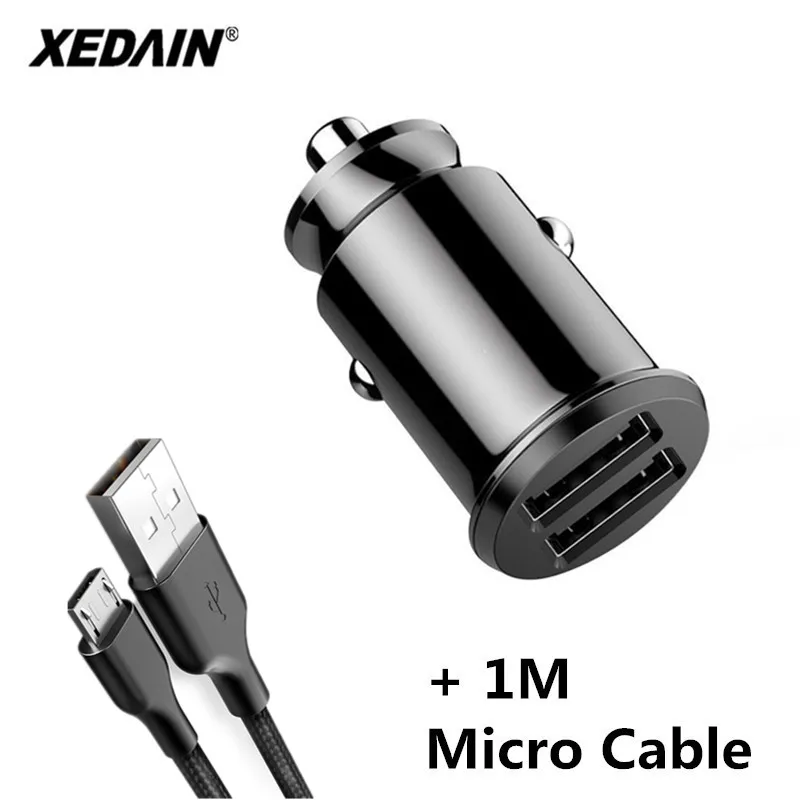 Мини USB Автомобильное зарядное устройство мобильный телефон планшет gps адаптер Быстрая зарядка двойной 2 порта USB Автомобильное зарядное устройство для iPhone X samsung Xiaomi huawei