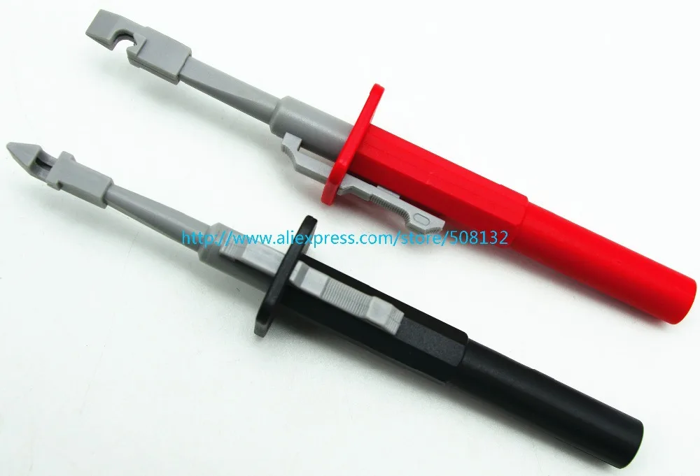 Изоляционный Быстрый крюк с 4 мм разъемом типа банан Пробивной пробник для