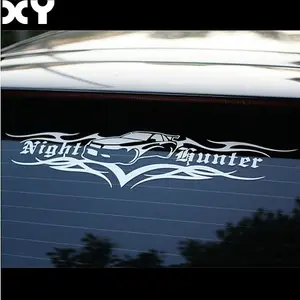 Автомобильные наклейки Night Hunter, аксессуары для виниловые наклейки для автомобиля, модификация на лобовое стекло, переднее лобовое стекло, Прямая поставка