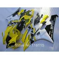 ABS полный обтекатель комплект подходит для YAMAHA литья под давлением YZF R6 2006 2007 красный черный Обтекатели из белого пластика набор YZF-R6 06 07 HY37