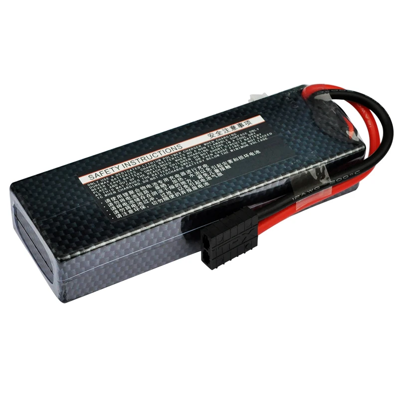 Hrb RC Lipo 2 S Аккумулятор 7 4 В 5200 мАч 50C MAX 100C жесткий чехол Bateria для вертолета лодки
