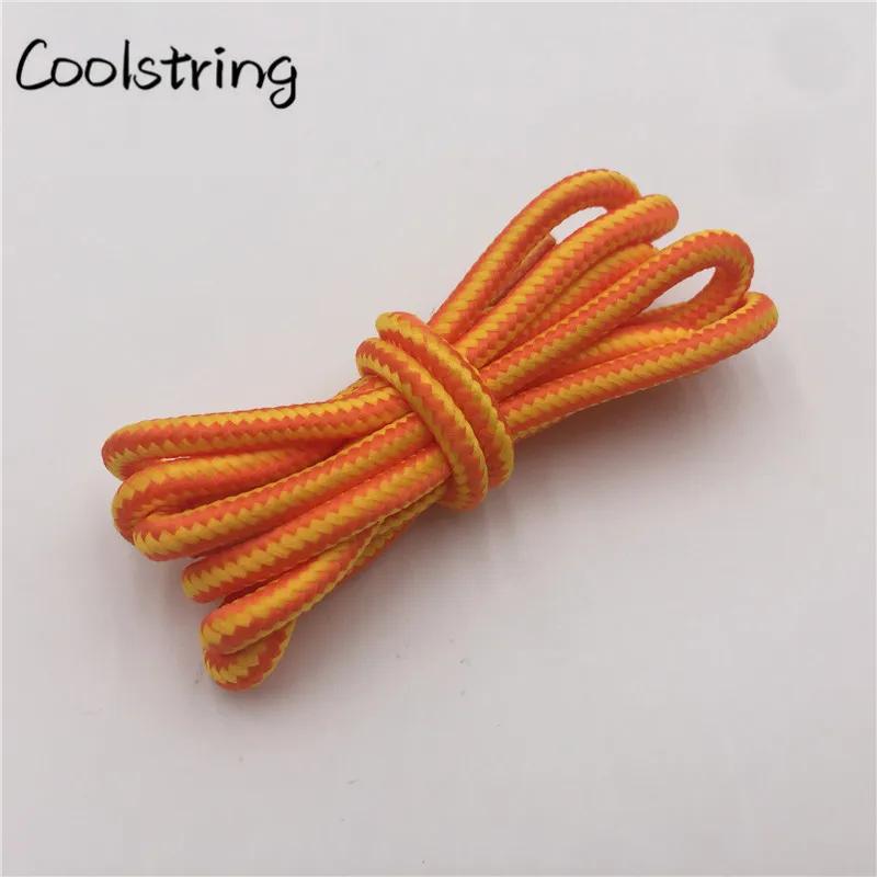 Coolstring полиэстер Ropelace анти-скольжения открытый шнурки альпинизма латчета Пешие прогулки Альпинизм два тона круглые шнурки