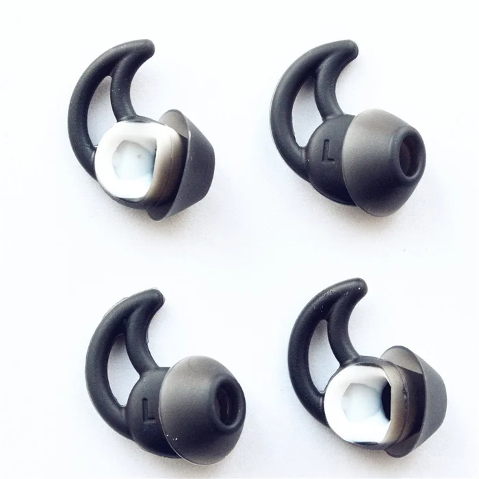 2 Pairs Black-S XRHYY S/M/L Сменные наушники с дополнительным слоем наушников для Bose ушной наконечник QC20 QC20i QC30 Soundsport SIE2 SIE2i IE2 IE3 вкладыши - Цвет: 2 Pairs Black-S