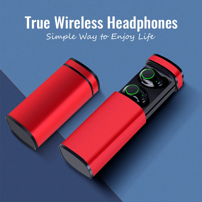 YTOM мини IPX5 Водонепроницаемый Bluetooth 5 0 EDR наушники вкладыши TWS True Беспроводные с