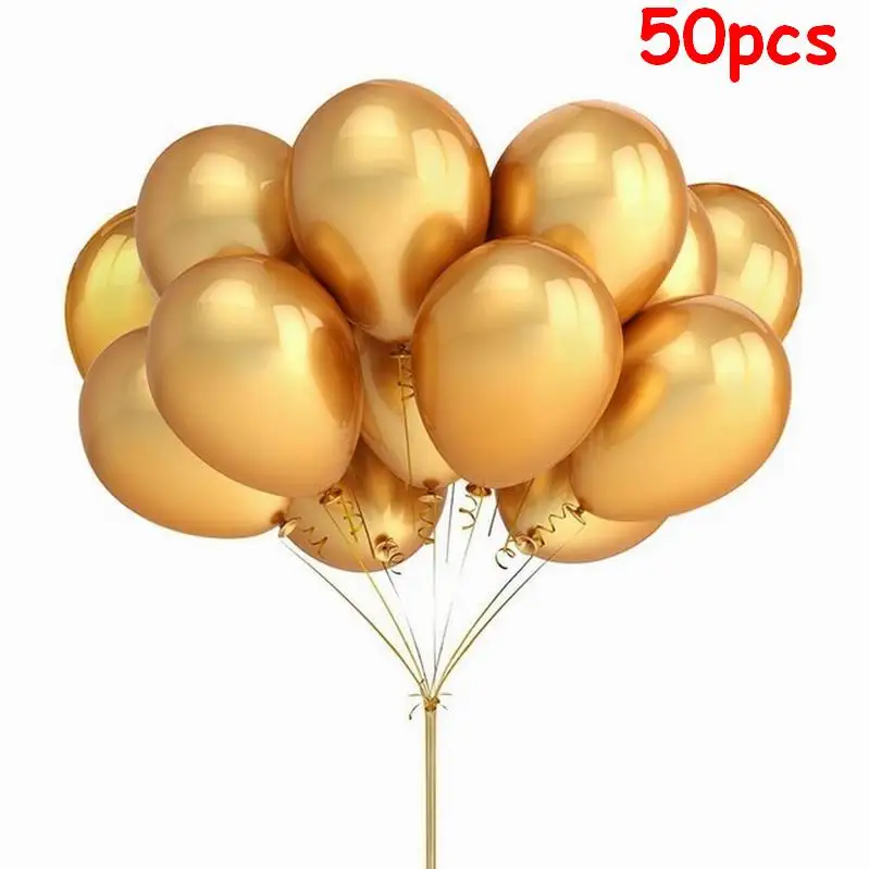 pearl gold 59 шт./компл. хром металлический золотистый воздушный шарик в арочный комплект латексных воздушных шаров с Свадебная вечеринка гирлянда шар Baby Shower поставки фон Настенный декор - Цвет: pearl gold