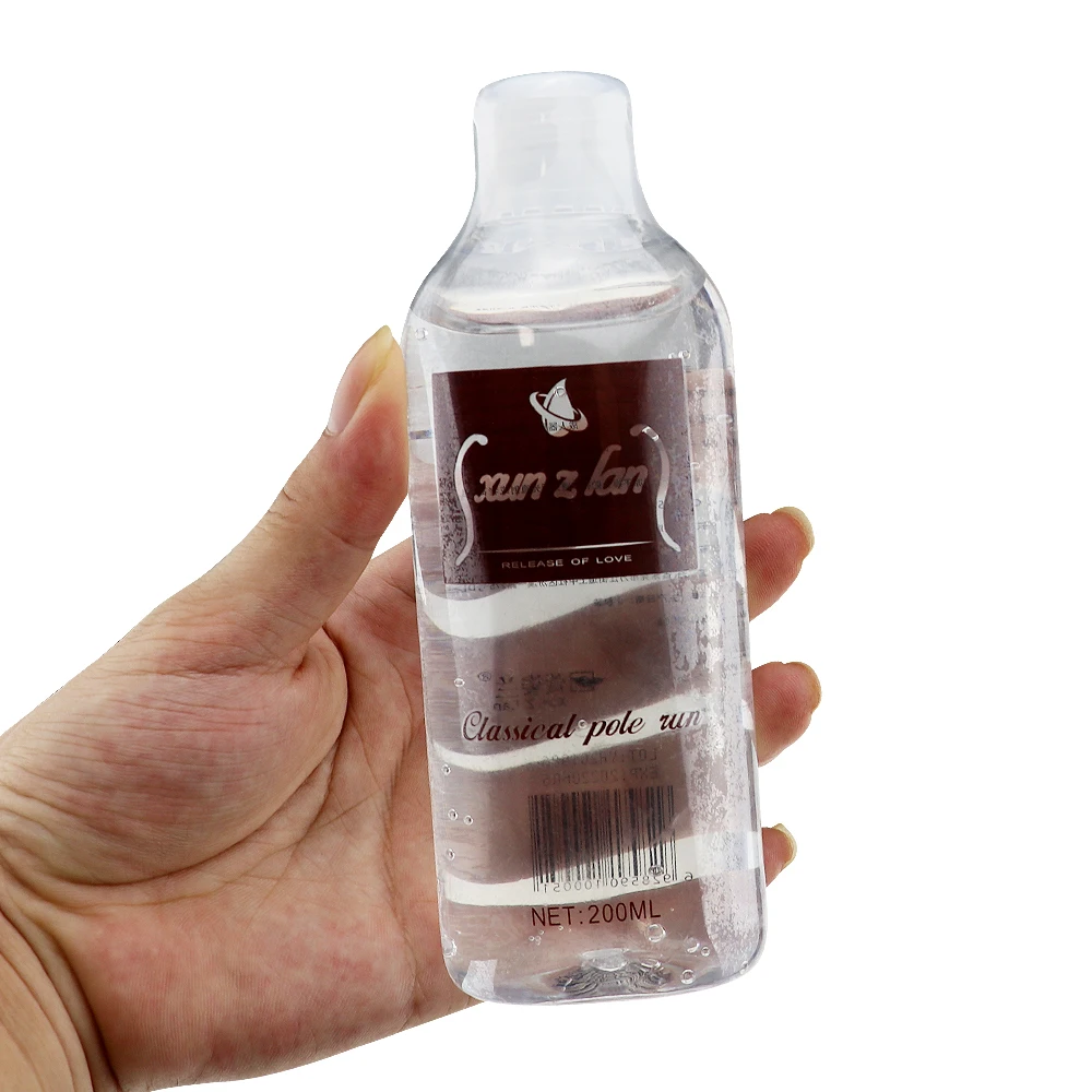 200 мл натуральная смазка для интимного пользования на водной основе легко чистое