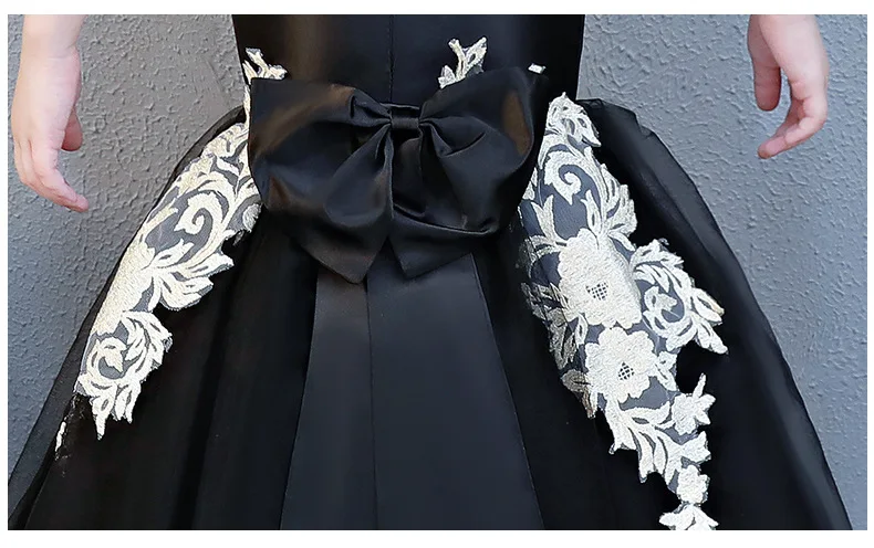 Одежда для маленьких девочек элегантное платье русалка детское кружевное