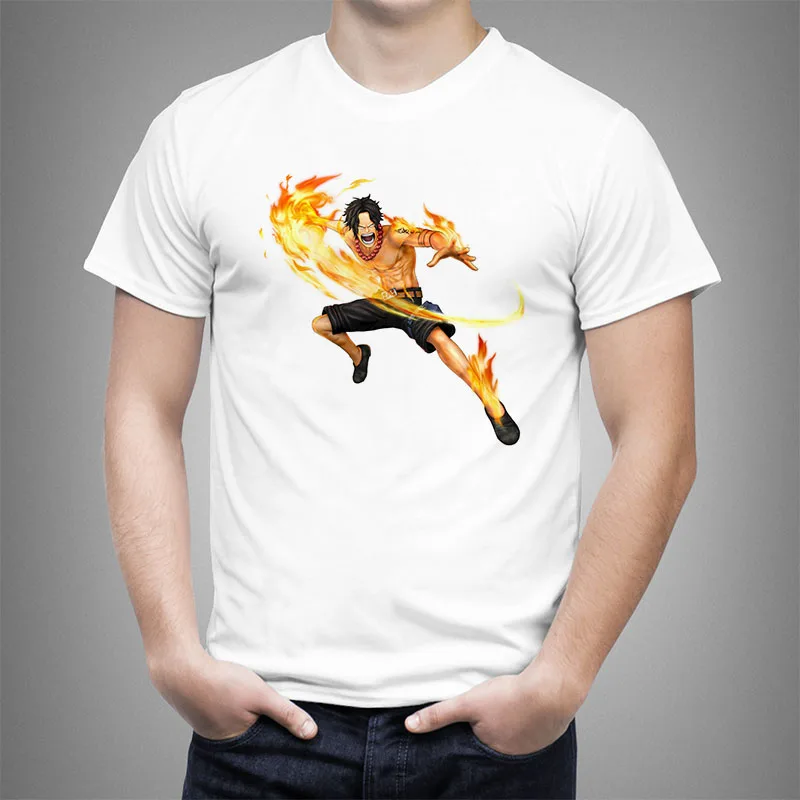 Animated Cartoon One Piece luffy anime roronoa zoro usopp T shirt Men Women Printed Casual Cool tees Short Sleeve tops #1990 | Мужская