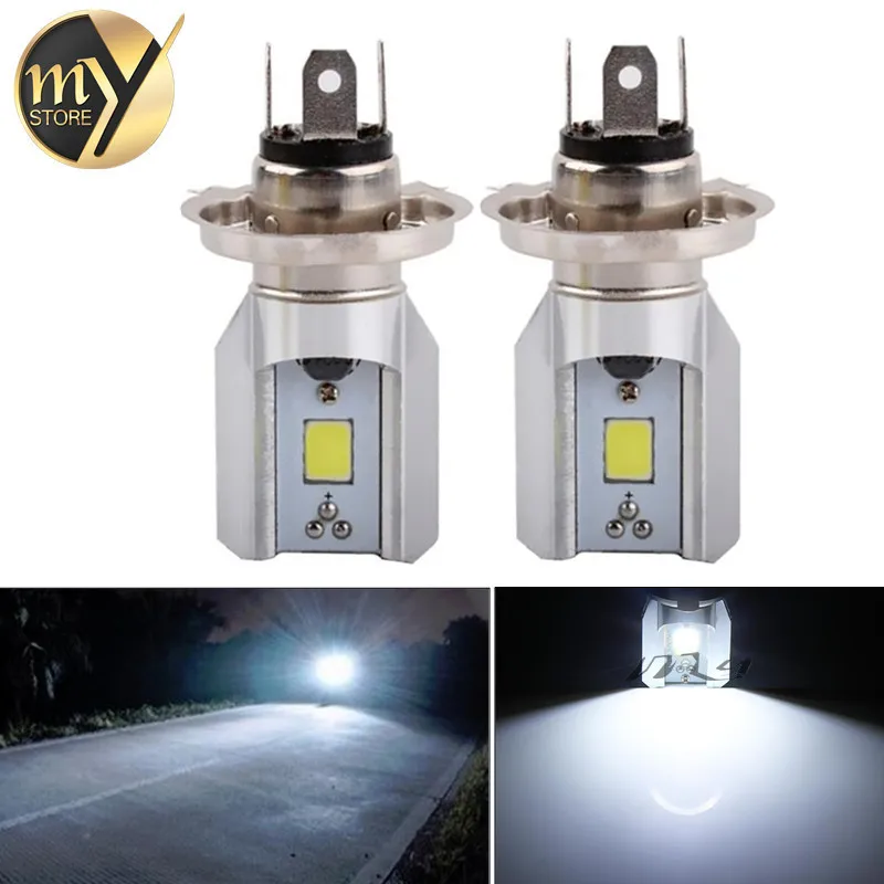 Светодиодные лампы для мотоциклетных Фар H4 6000 лм 20 шт. | Автомобили и мотоциклы