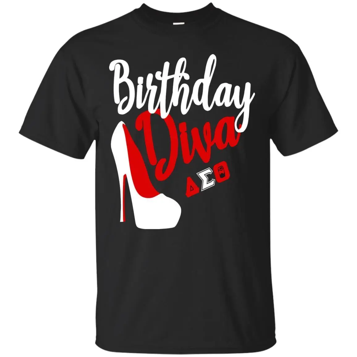 Черная темно синяя футболка Женская Delta 1913 Sigma Diva Theta T Shirt крутая Повседневная pride
