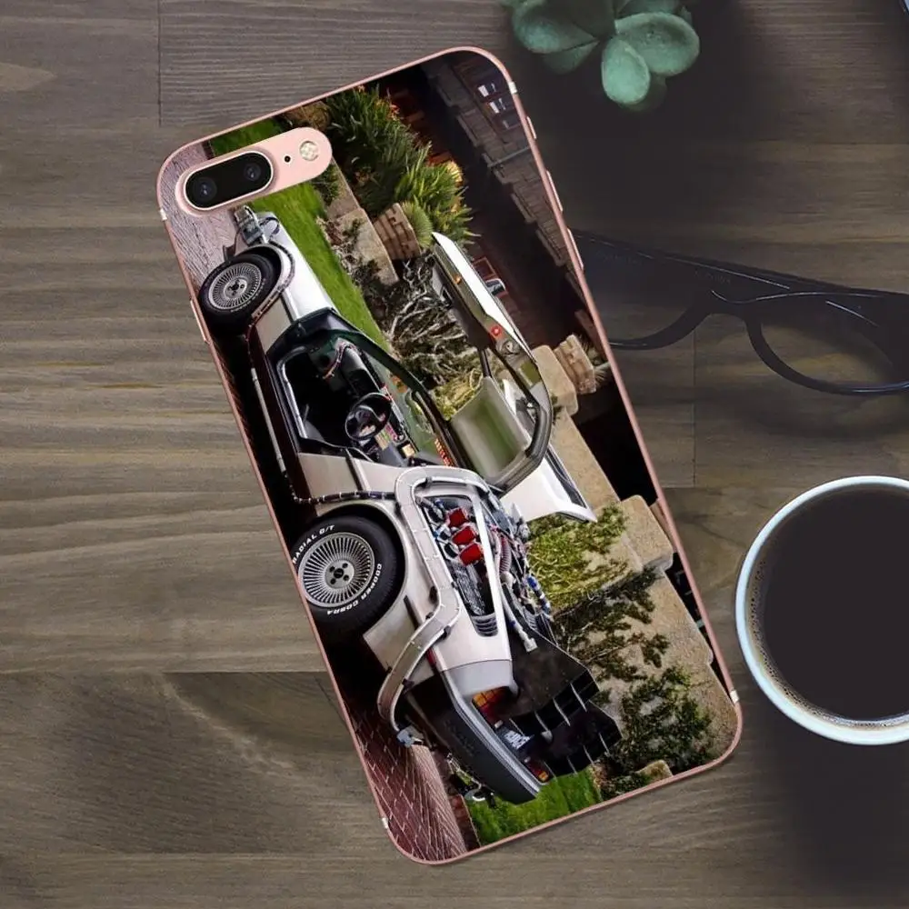 Bixedx Delorean Car Back To The Future Retro для Apple iPhone 4 4S 5 5C SE 6 6S 7 8 Plus X Galaxy A3 A5 J1 J2 J3 J5 J7 2017 | Мобильные