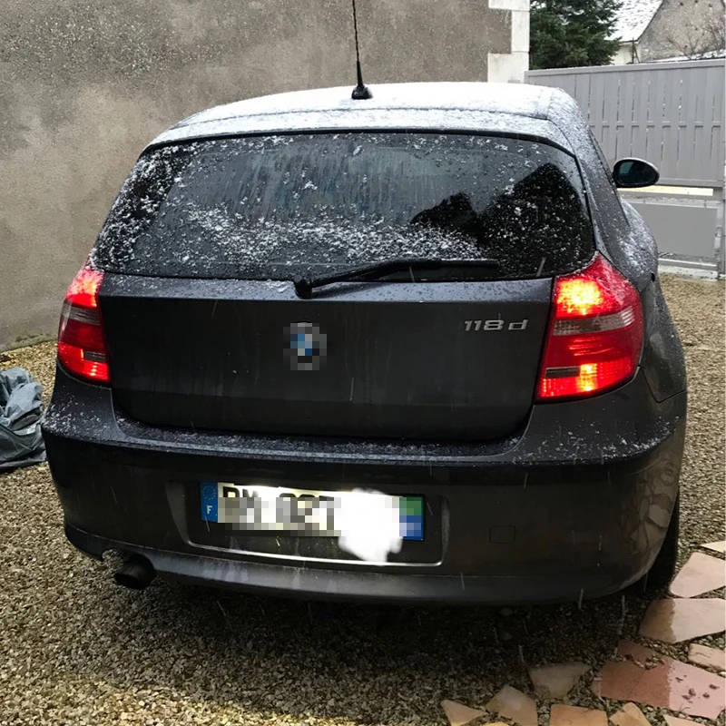 2x12 В 6500K Автомобильный светодиодный светильник для номерного знака 3528 SMD лампа