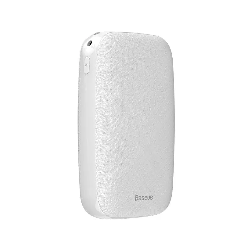 Baseus 10000 мАч Мини банк питания для iPhone samsung huawei Xiaomi Внешний аккумулятор портативный usb зарядка внешний аккумулятор - Цвет: White Power Bank
