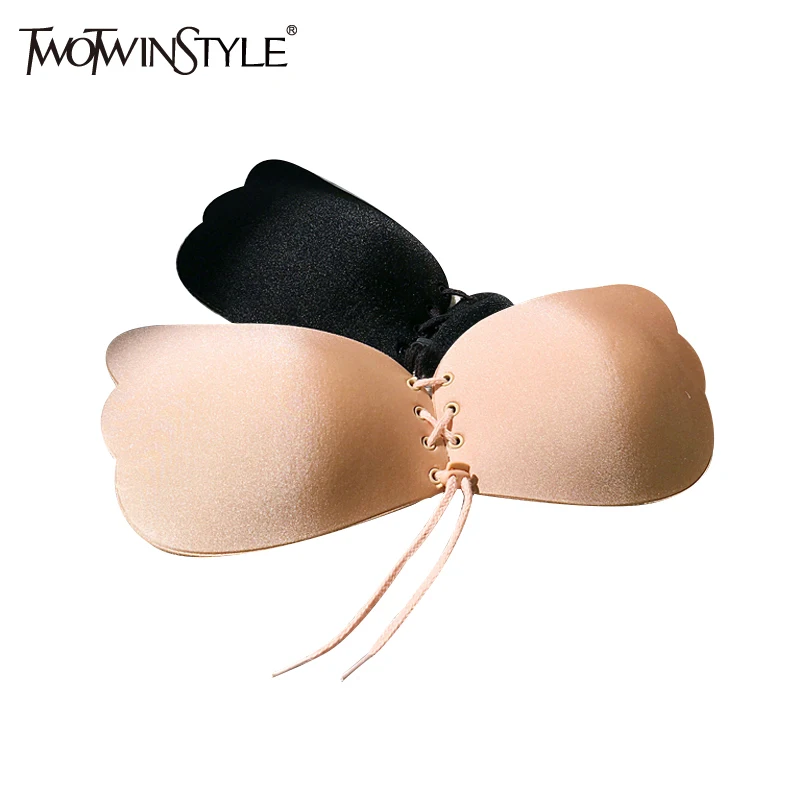 Twotwinstyle Sexy бретелек Бюстгальтеры для женщин Push Up Bra Кружево Bralette Для Нижнее Бельё