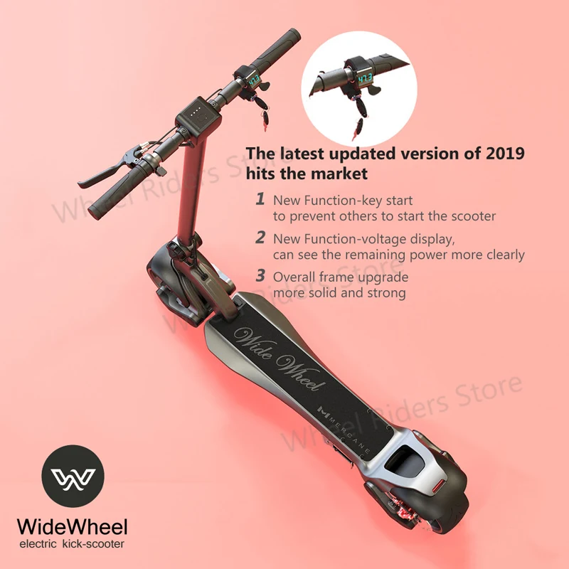 Электрический скейтборд для WideWheel 500 Вт два колесных электрических скутеров