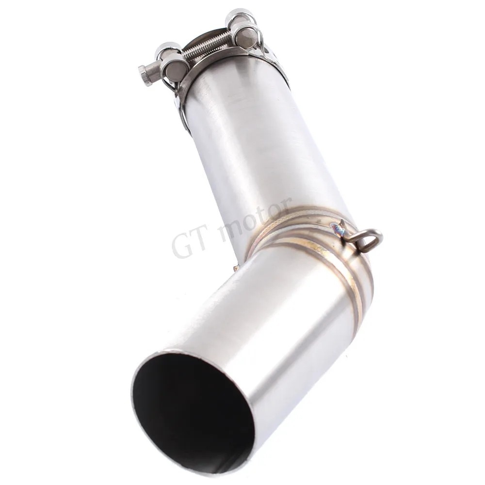 GT мотор средняя выхлопная труба мотоцикла для SUZUKI GSXR600 GSXR 600 k6 2006 Slip On|motorcycle exhaust