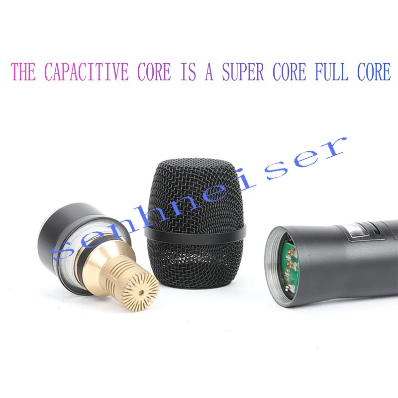 SENHNEISER Pro UHF True Diversity 2 канала беспроводной конденсаторный микрофон Свадебные