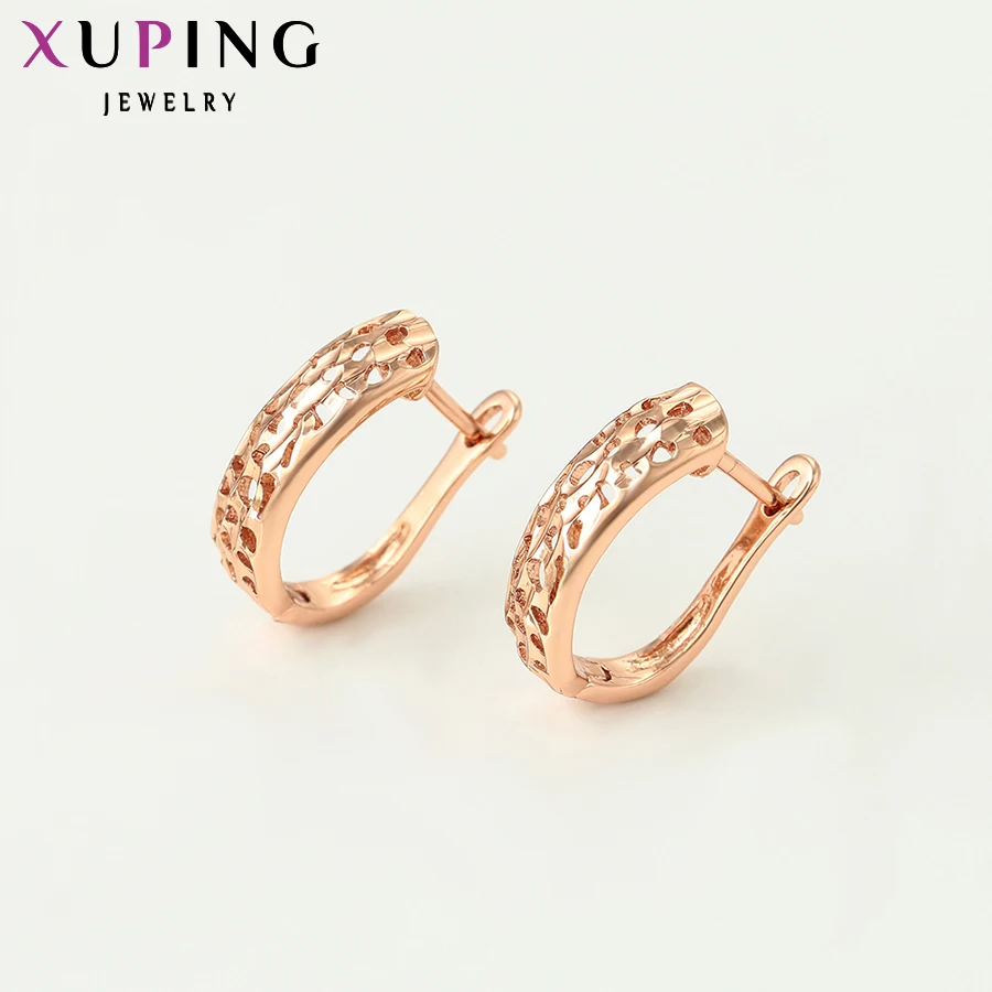 Мода Xuping серьги ювелирные изделия Элегантные экологические медные кольца для
