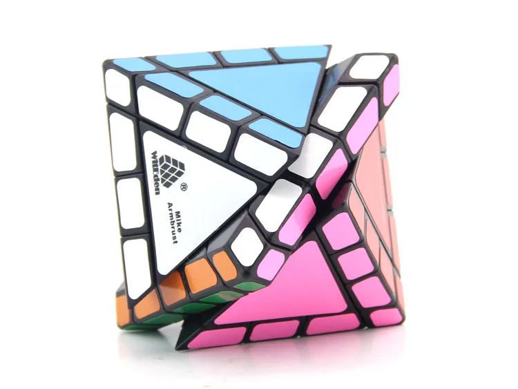 WitEden Octahedral mixup II Plus Cube Black Speed cubing для коллекционеров X'mas gift Brithday Cubexyz | Игрушки и