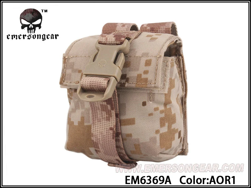 AOR1 Emerson Шестерни стиль моторизованных войск один вид мешочек для гранат Molle военный Пейнтбольный боевой Шестерни EM6369 Мультикам цвет black Coyote - Цвет: AOR1