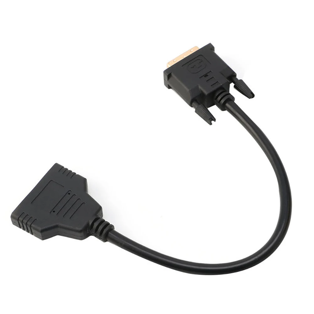 30 см/11 81 дюйма DVI D Мужской (24 + 1) к 1080P HDMI двойной женский y сплиттер видео кабель