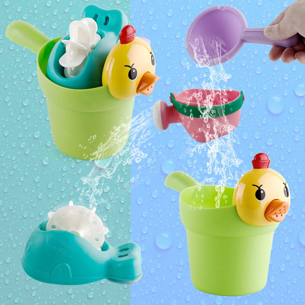 Набор пляжных игрушек с песком для детей 4 шт. набор игр на открытом воздухе