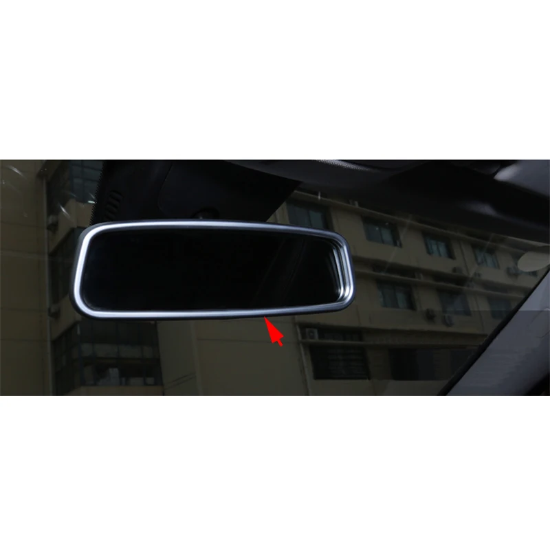 Внутренняя Зеркало заднего вида рамка Dec Накладка для Mercedes-Benz E Class W212 09-15 &amp C W205 15-16