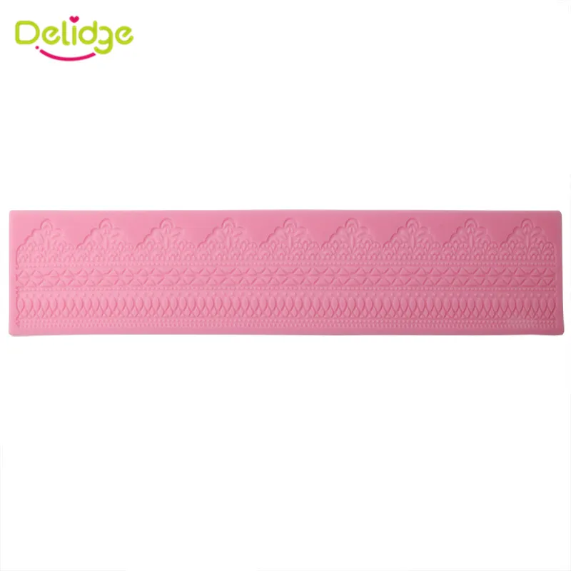 Delidge 1 шт. силиконовая форма для торта с кружевным рисунком 3D фотообои трафареты |