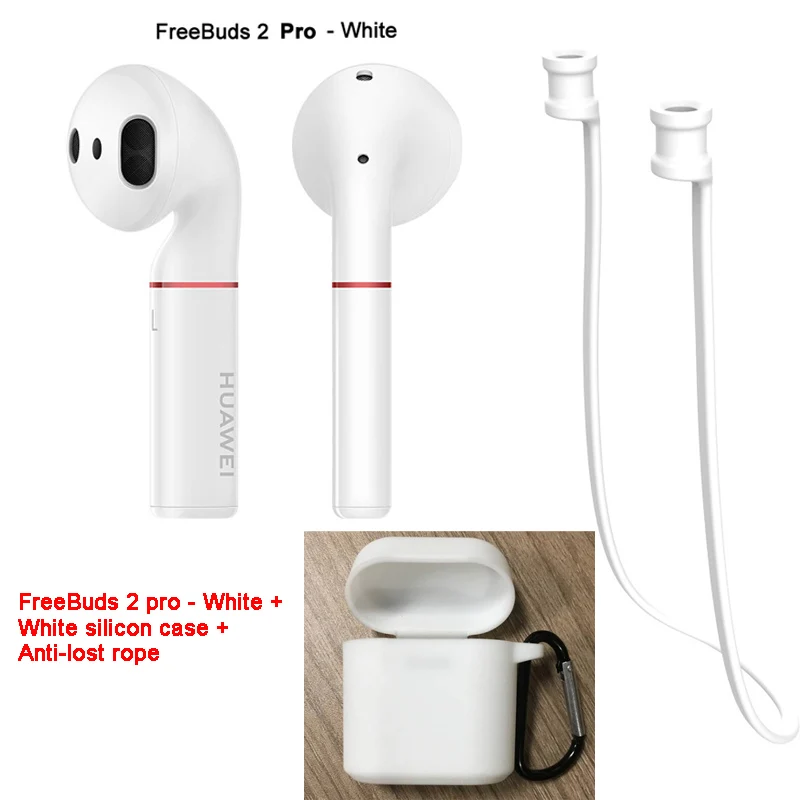 HUAWEI FreeBuds 2 Pro Bluetooth 5,0 беспроводной наушники с микрофоном Музыка Touch водостойкая гарнитура Handfree динамический - Цвет: FreeBuds 2 Pro W W L