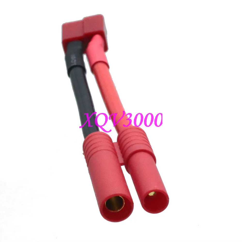 HXT 4MM to T Plug Female Adapter Lipo Battery Bullet Dean 12AWG 5CM Wire Connector Charger Lead | Обустройство дома