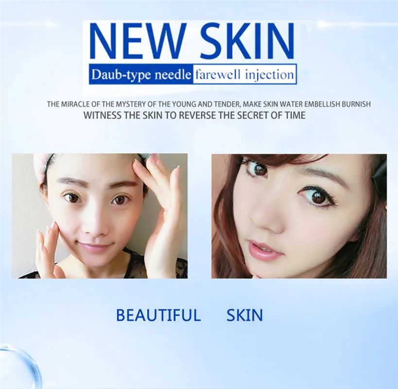Изображения 10 мл уход за кожей Гиалуроновая кислота игла отбеливающая жидкость
