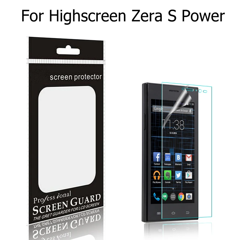 Лучшая Антибликовая матовая и глянцевая пленка для высокого экрана Zera S Power