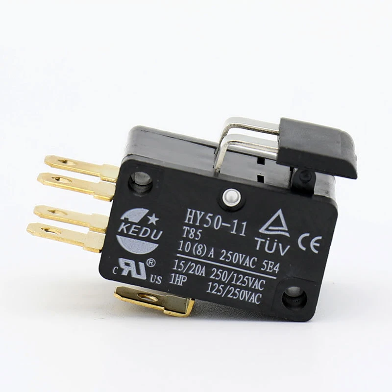 

2 Pieces 6 Pins Micro Switch Microswitch Power Tool Microswitches Machine Tools Micro Switches 15/20A 250/125VAC HY50-11