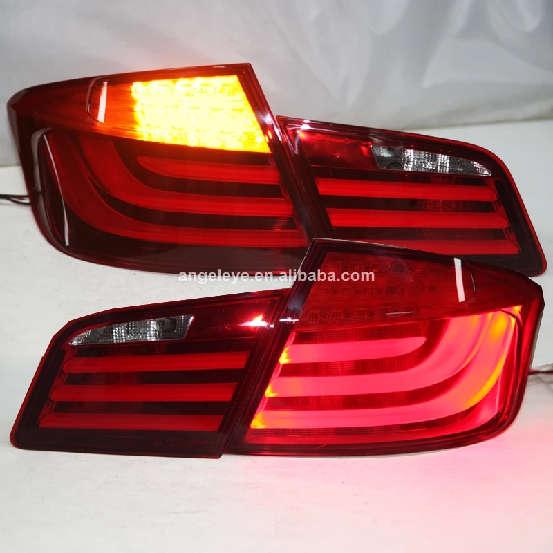 2010 2013 год для BMW F10 F18 520 525 530 535i светодиодный светильник Фонари задние фонари WH|Фара