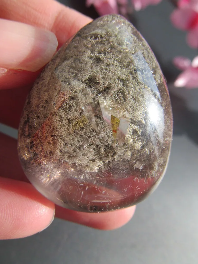 Натуральные кристаллы хорита 26 г красный зеленый призрак образцы для сада