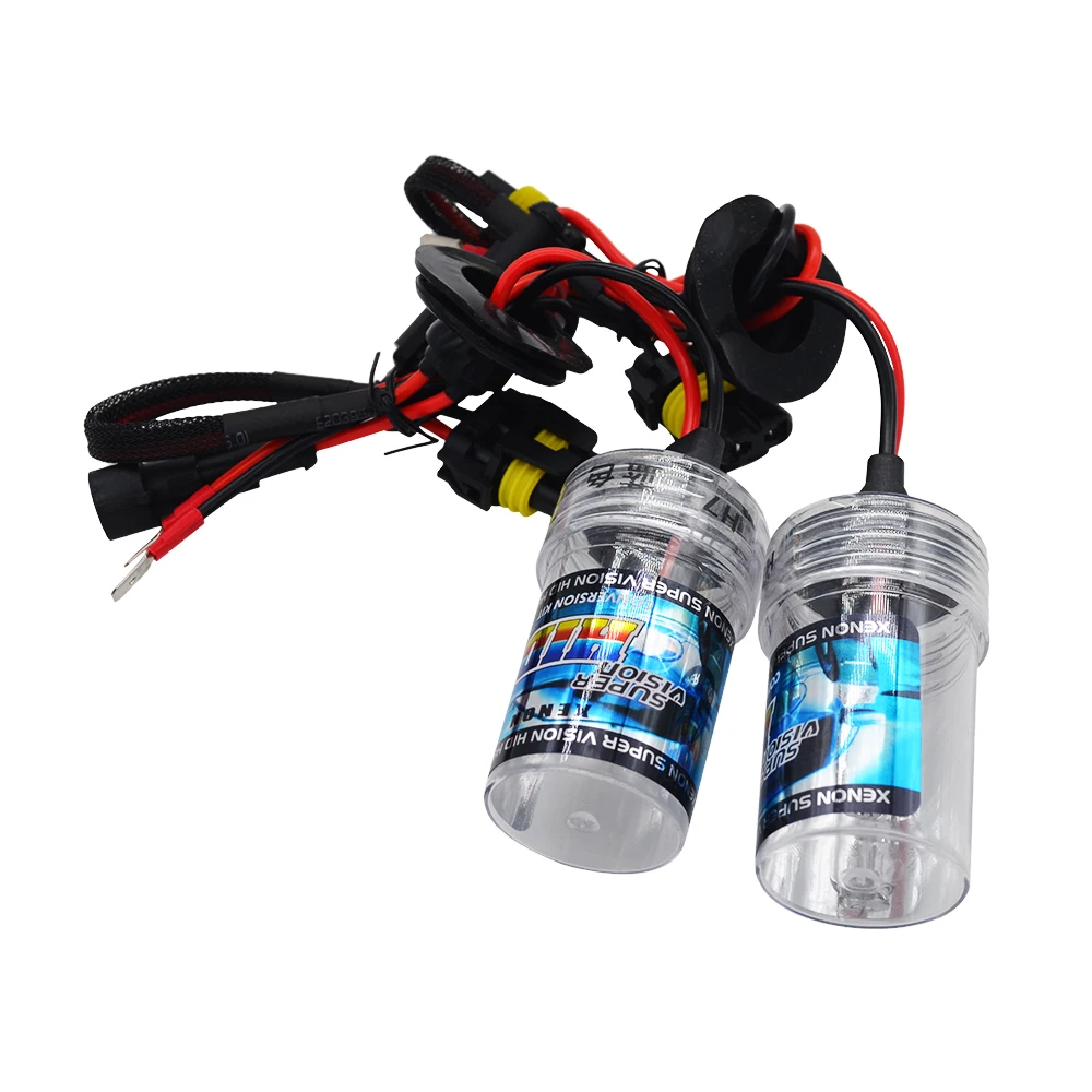 SKYJOYCE 2 шт. 35 Вт 12 В H27 881 880 hid лампа 4300 К 5000 К 6000 К 8000 К для ac балласты Автомобильные фары комплект H27 H11 H7