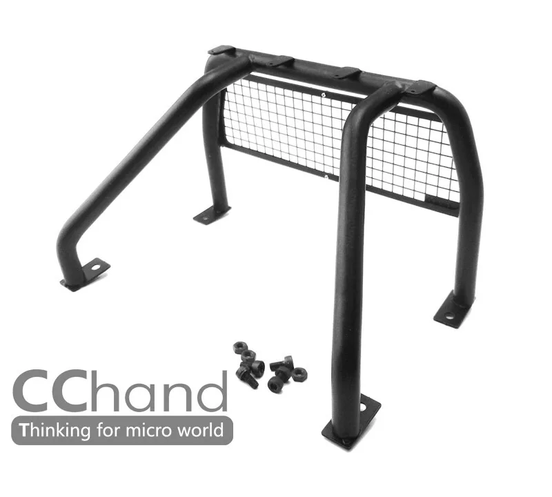 CChand 1/10 Масштаб RC металлический рулон вращающаяся стойка клетка для RC4WD TF2 Trail Finder 2