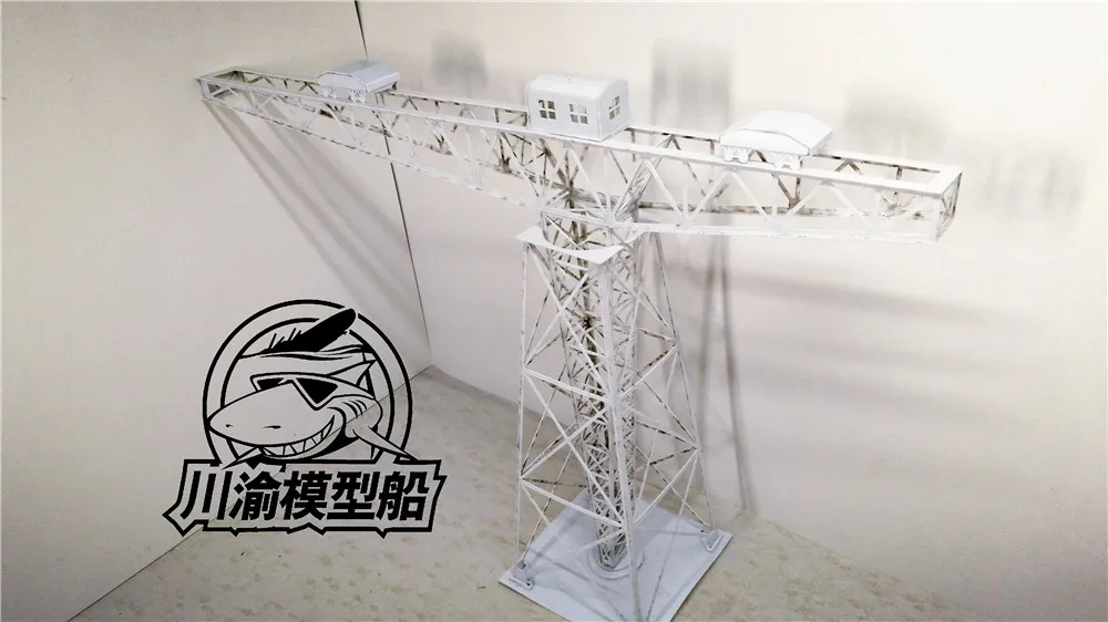 Масштаб 1/350 дюссельдовский кран модель ABS Порт порт Диора сцена Наборы для